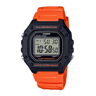 Đồng Hồ Nam Casio  W-218H-4B2VDF Pin 7 Năm - Dây Nhựa | Casio  W-218H-4B2