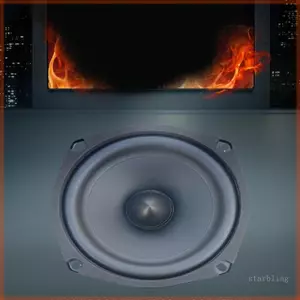 Loa siêu trầm HIFI Star 5 25Inch Thiết kế chính xác Cấu trúc cao su kim loại sâu