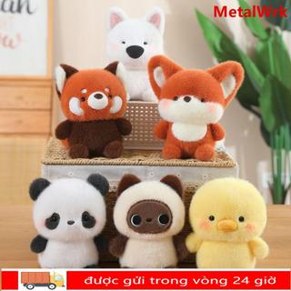Gối Thú Nhồi Bông METALWRK, Gấu 16cm Sang Trọng Đồng Hành Búp Bê, Kawaii Siêu Mềm Voi Sang Trọng Động Vật Đồ Chơi Sang Trọng Quà Tặng Ngủ