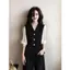 Mùa xuân thu 2026 Plus Size Quần áo nữ nhẹ nhàng Tính khí sang trọng Áo sơ mi khâu cổ chữ V cao cấp sang trọng đẹp thanh lịch hàng đầu dành cho nữ
