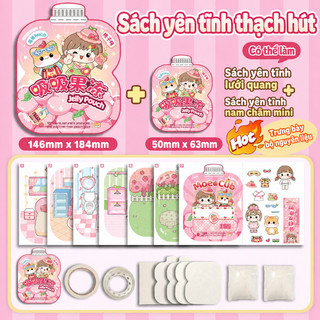 Bộ thủ công DIY thay đồ bằng thẻ raster–Sách yên tĩnh cho bé gái –Đồ chơi giáo dục sáng tạo, an toàn, rèn luyện khéo léo