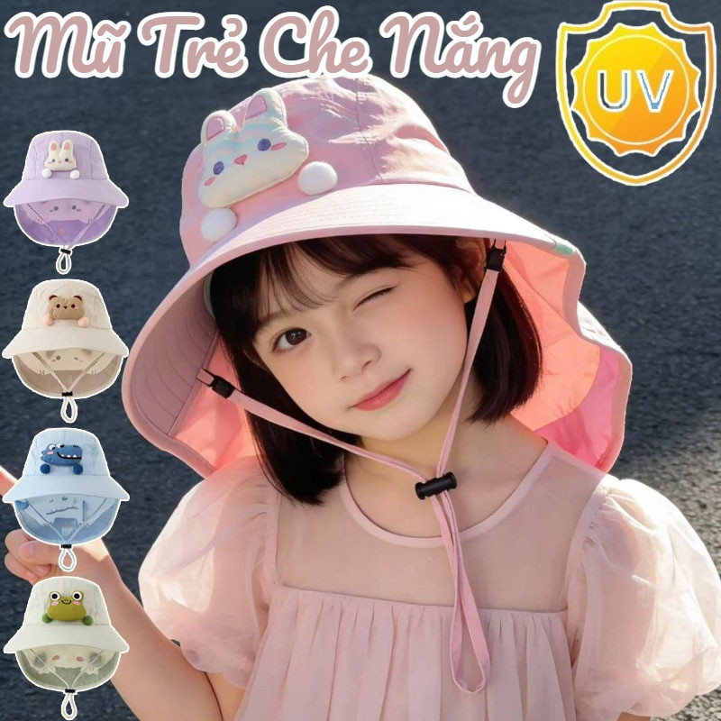 Mũ Trẻ Che Nắng Vành Lớn,Và Tia UV,Thiết Kế Thoáng Khí,Dùng Cho Cả Nam Và Nữ,cần Thiết Khi đi Du Lịch Mùa