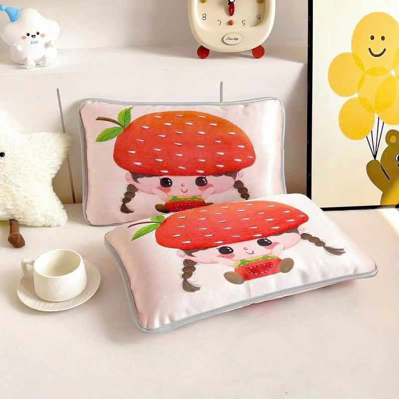 Gối Băng Lạnh Trẻ Em 30x50cm Gối Mát Cho Bé Mùa Hè | Chất Liệu Lạnh Thoáng Mát Họa Tiết Hoạt Hình Ngộ Nghĩnh Dễ Thương