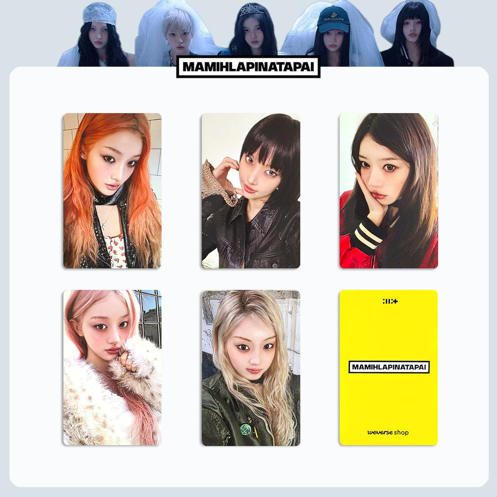Kpop Thần Tượng ILLIT MAMAHLAPINATAPA Album Thẻ Nhỏ Phiên Bản Đặc