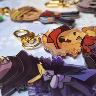 Roblox Forsaken keychain fanmerch by Novase Ease