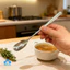 Muỗng trộn cán dài bằng thép không gỉ, muỗng súp đơn giản, muỗng cà phê, muỗng tráng miệng dùng trong gia đình