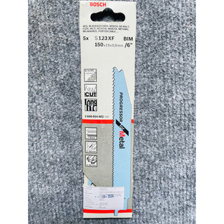 Lưỡi cưa kiếm cắt nhanh kim loại BOSCH 150x19x0.9 S123XF - 2608654402 GỒM 1 LƯỠI