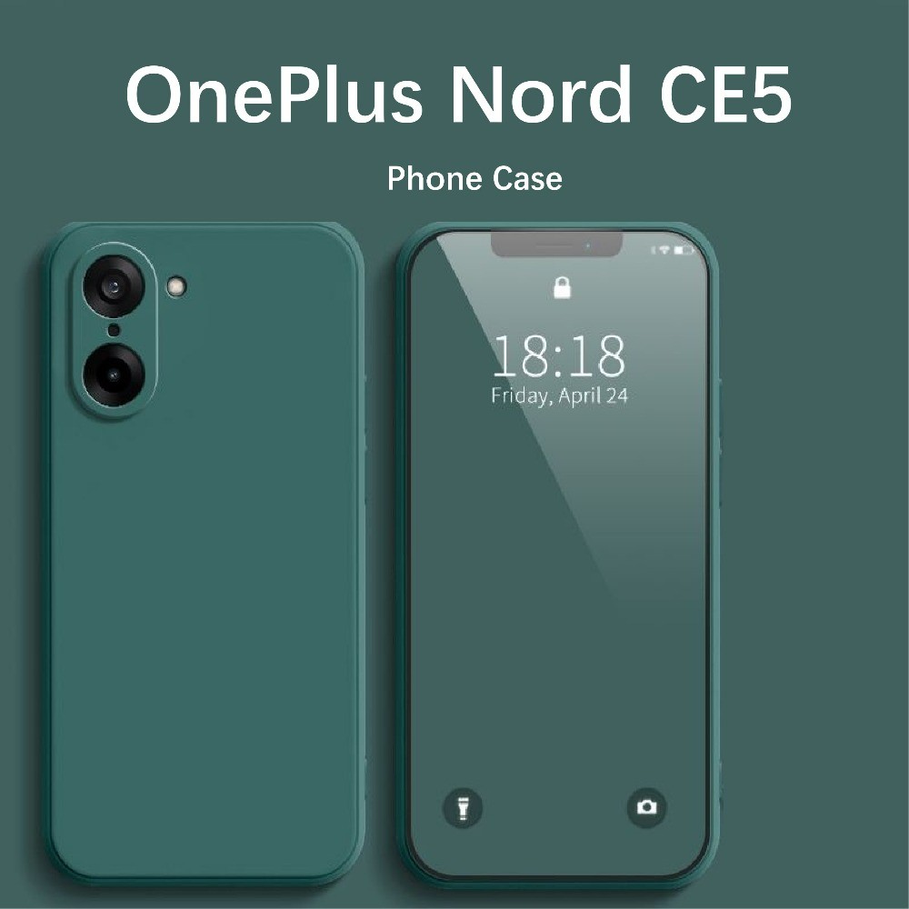 [Ngôi sao tương lai] Dành cho Ốp lưng OnePlus Nord CE5 Chống rơi Silicon Full Case Vỏ điện thoại màu trơn cổ điển