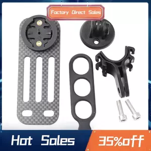 Giá đỡ máy tính xe đạp đường bộ từ sợi carbon, giúp mở rộng tay lái