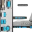 Bộ Kit 16 Nút Đậy Chống Bụi, Chống Nước Silicon Cho Cỗng Kết Nối Laptop, PC, Máy Ảnh - FE123