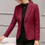 Nữ Blazer Tay Dài Nút Trước - 13 Màu, Phù Hợp Mặc Văn Phòng