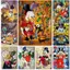 Disney Graffiti Donald Duck Canvas Painting Cartoon Art Home Wall Decor Canvas Poster