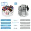 360° Dụng cụ sắp xếp bàn xoay 7 thùng có thể tháo rời Giá đỡ nhiều chân