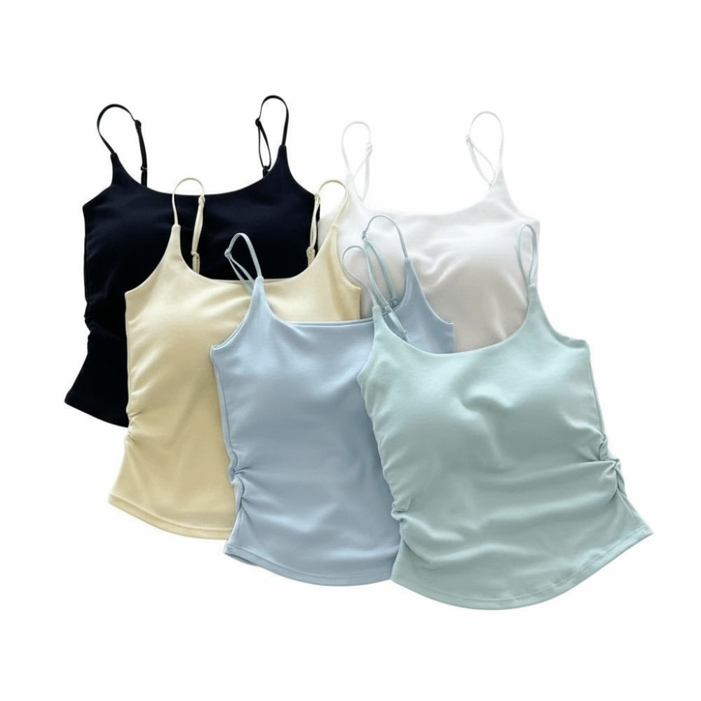 Áo Vest Saia thon gọn có đệm ly, quần áo lót đẹp