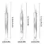 MAKY Nhíp Light Blahead Blemish Pimples Removal Pointed Bend Head Dụng cụ chăm sóc da mặt Máy hút mụn VN