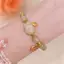 MAKY Phước Lành - Vòng Tay Tình Bạn Thỏ, Hạt Đá Tự Nhiên, Trang Sức Thời Trang Cho Nữ