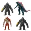 Godzilla vs King Kong 2 Rise of the Empire King Kong Godzilla Joint Di chuyển được Mô hình hình hình quái vật Orangutan