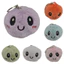 < Pluscloth > Móc khóa đồ chơi sang trọng hấp hoạt hình dễ thương Túi bánh bao cười quyến rũ Mặt dây chuyền búp bê nhồi bông mềm mại để trang trí ví ba lô Món quà hoàn hảo cho trẻ em và thanh thiếu niên Bun sang trọng