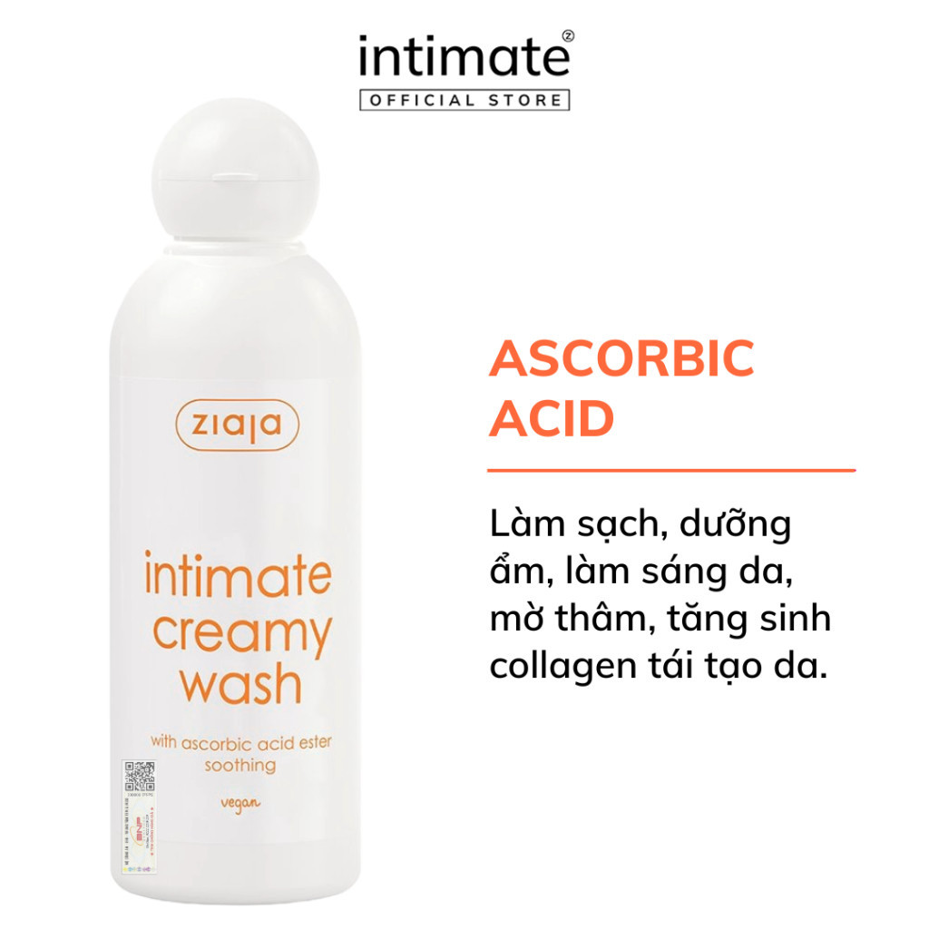 Dung Dch V Sinh Ph N Intimate ZIAJA Xut X Ba Lan Gip Dng m, Kh  Mi, Se Kht Dung Tch 200ml | Shopee Vit Nam