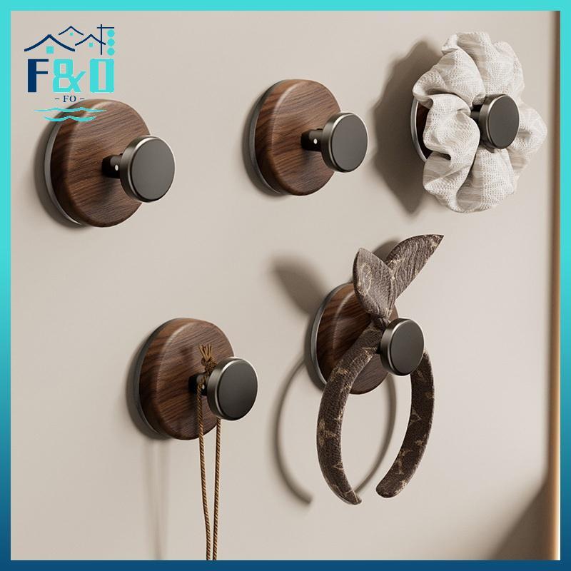 [F & O] 1 / 2 / 4 Móc Cửa Hạt Dính Khăn Tắm Ra No-Drill Móc Treo Áo Treo Tường Cho Nhà Bếp {vn}