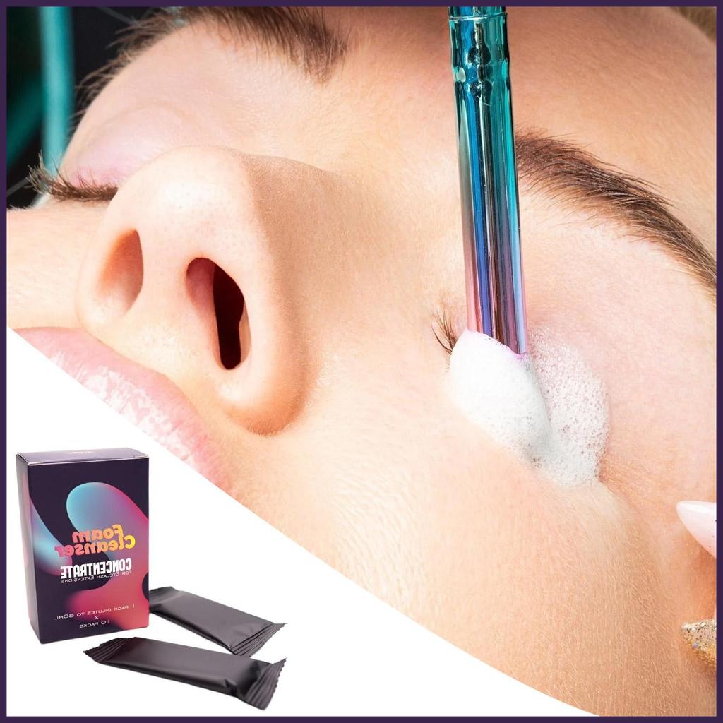 Sữa Rửa Mặt Nối Mi 1: 60 Lash Bath Cô Đặc Làm Sạch Sâu Tạo Bọt Lash Dầu Chống Kích Ứng ewoekvn