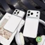 Ốp Điện Thoại Da PU Dễ Thương Cho Huawei Mate 80 Pro Max 70 Air 60 Por Plus 50 40 30 Pro Vỏ Sang Trọng Ins Phong Cách Đơn Giản Da Cừu 3D Vỏ Mềm