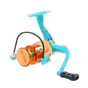 Lure Macaron Quay Bánh Xe Kim Loại cho Cần Ném Dây Câu Cá Đen