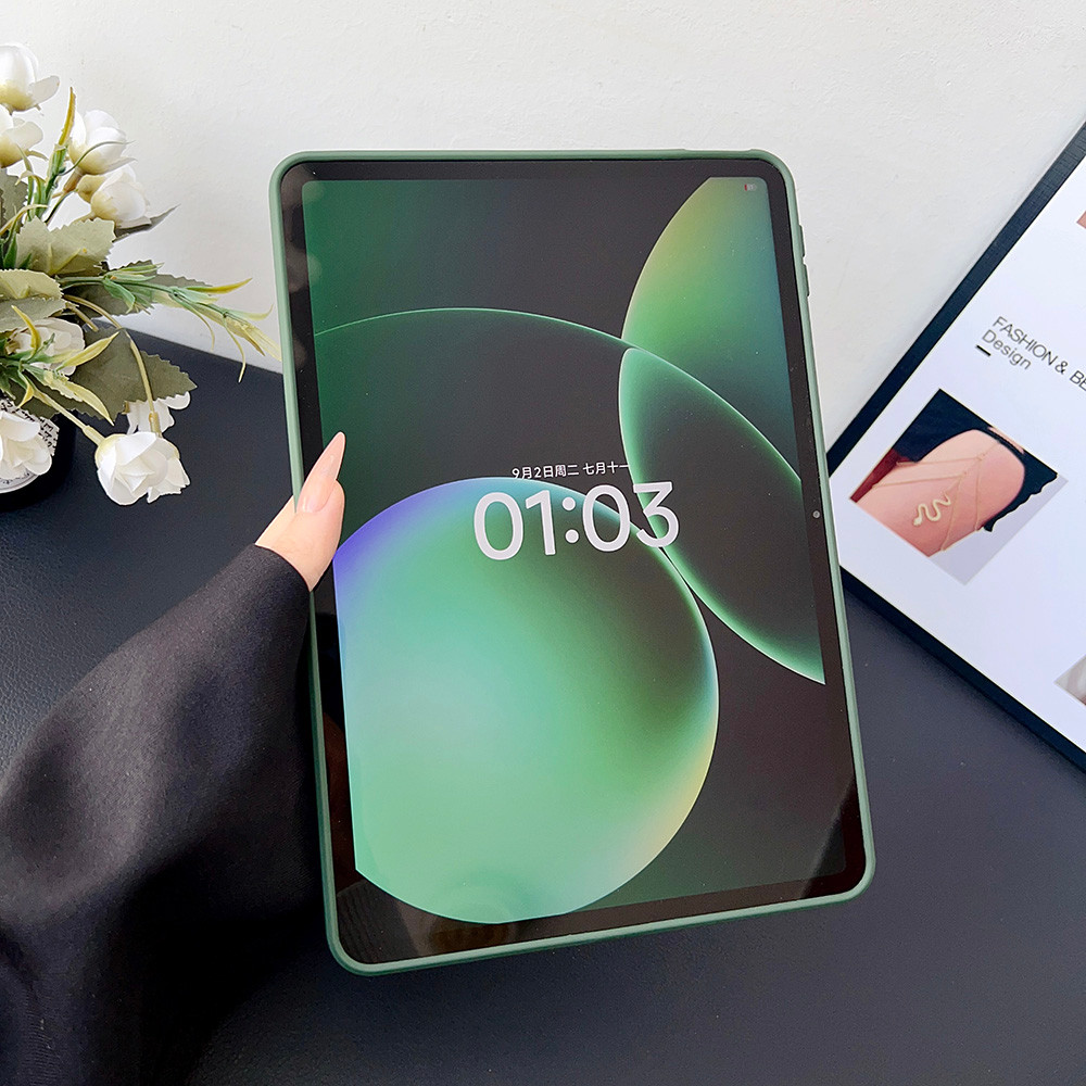 Ốp Lưng Cứng Đứng Cho Xiaomi Pad 5 6 6S 7 7S 8 Pro Vỏ Da Thân Thiện Với Da Có Thể Gập Lại Chân Đế