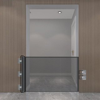 Cổng An Toàn Cho Bé Lưới Có Thể Thu Vào Không Khoan Cầu Thang Hành Lang Nhà Thú Cưng Rào Chắn Có Thể Gập Lại