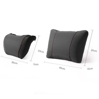 Gối cổ ô tô tiện dụng Gối thắt lưng thoáng khí có thể điều chỉnh Memory Foam Hỗ trợ tất cả các loại xe hơi