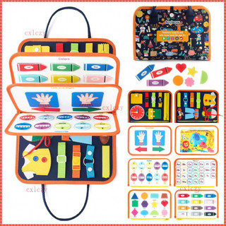 Bảng bận rộn Đồ chơi du lịch cho trẻ 1–4 tuổi, Montessori, cảm giác, học tập, bảng hoạt động, giáo dục