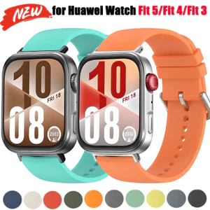 Dây đeo silicon thay thế cho Huawei Watch Fit 5/5 Pro/4/4 Pro/3/2