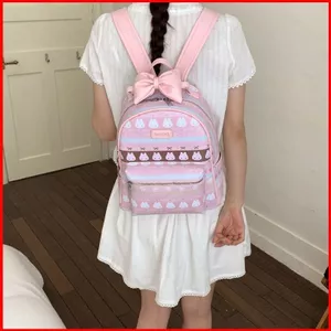 GC2 Ba Lô Dễ Thương Phong Cách Hàn Quốc Cho Nữ Thời Trang Đa Năng Mới Schoolbag Đơn Giản Thường Ngày Túi CG2