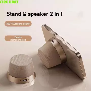 Loa Bluetooth FIRE LIMIT, Loa Bluetooth không dây mini chống nước di động, Tuổi thọ pin dài không dây rảnh tay Loa Bluetooth mini 2 trong 1 Sử dụng trên ô tô