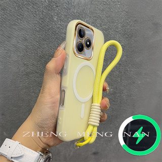 Thích hợp cho ốp điện thoại Realme C53 C51 note 50 Di động có dây đeo vỏ mềm chống rơi TPU 0046