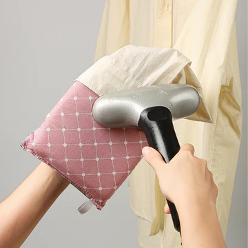 Bàn ủi Mini Bàn ủi cầm tay Bàn ủi gia đình Bàn ủi gia cố Quần áo ủi chống bỏng Tấm cách nhiệt XEVO