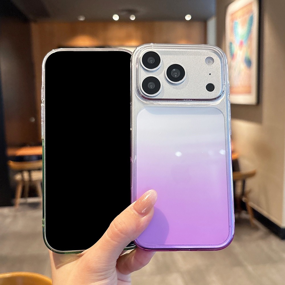 Ốp điện thoại cứng PC siêu mỏng Gradient cho iPhone 17 Pro Max 16 15 14 13 Vỏ bảo vệ chống sốc