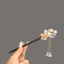 Mới Phong Cách Trung Hoa Lily Của Thung Lũng Tua Rua Bước Lắc Kẹp Tóc Phong Cách Cổ Đại Sườn Xám Hanfu Chảo Tóc Bằng Gỗ Kẹp Tóc Sang Trọng Kẹp Tóc Phụ Kiện Tóc Nữ
