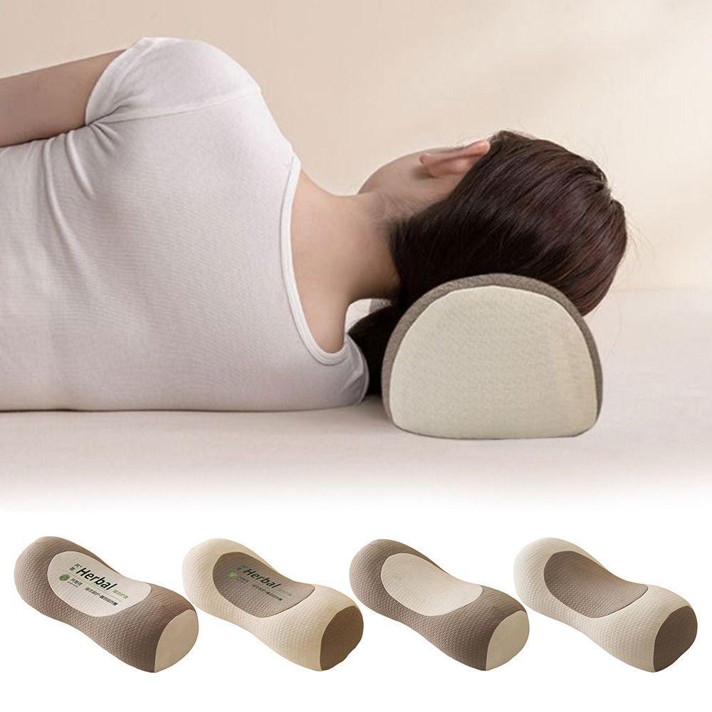 Gối kiều mạch SAIA, Gối cột sống chống vòm hình trụ, Hỗ trợ di động Ngủ thoáng khí Giảm đau cổ tử cung Gối sống sót cho người lớn