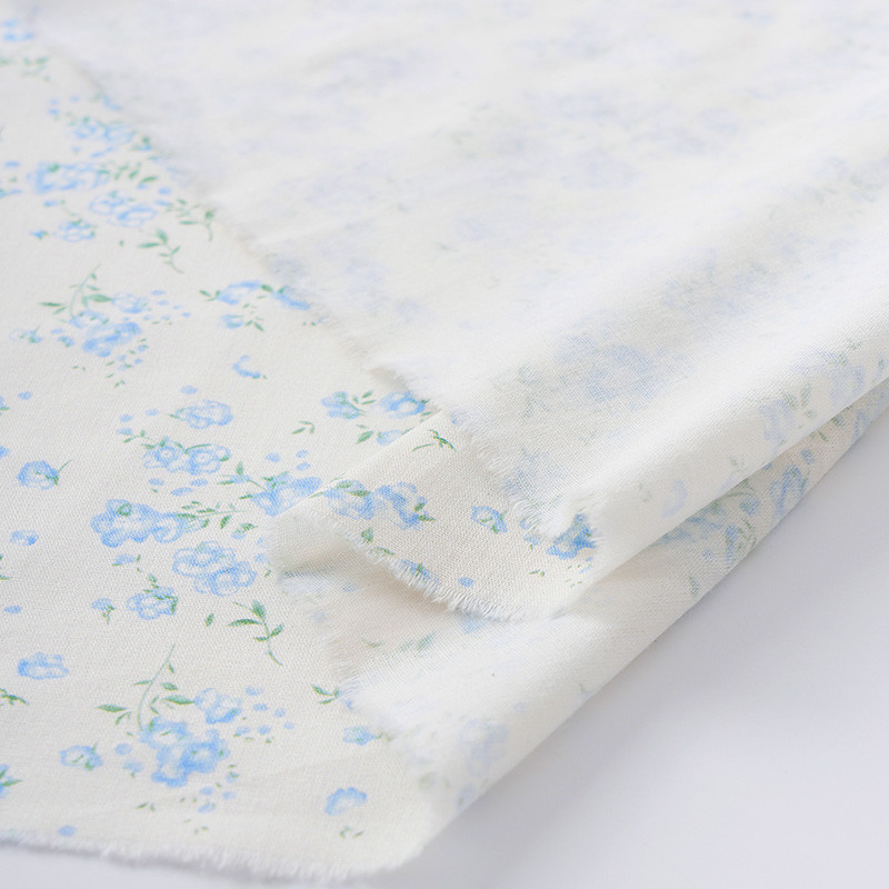 Phong Cách Nông Thôn Vải Cotton Nguyên Chất In Hình Cho Váy May Mặc Nhà Quần Áo Trẻ Em Vải Trang Trí Handmade DIY Vải