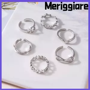 Nhẫn ngón chân mở MERIGGIARE, Nhẫn chân trần có thể điều chỉnh trái tim hình học, Trang sức chân mũi tên lá thời trang Trang phục bãi biển