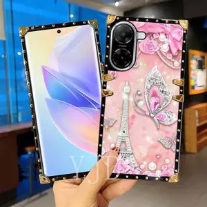 Ốp Lưng Cho Redmi A7 Graceful Flower Series Dây Đeo Tay Chống Rơi Vỏ Điện Thoại Bảo Vệ Phụ Kiện
