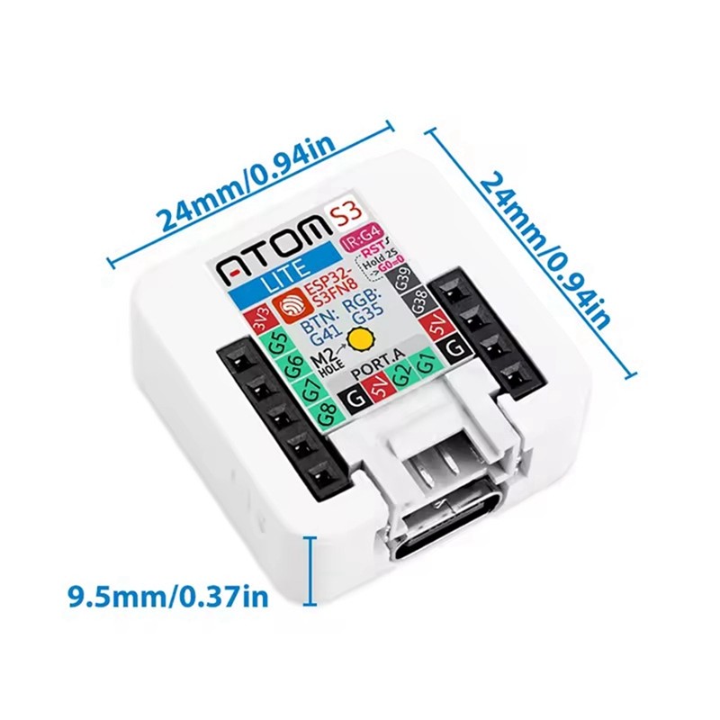 Bộ phát triển ATIMS3 Lite ESP32S3 IoT, Tích hợp AI, Lập trình không dây để học tập và tạo mẫu