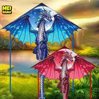 MeiShao Diều Rồng Lớn Cho Trẻ Em & Người Lớn Dễ Dàng Bay Lớn Rồng Diều Đuôi Dễ Dàng Bay Diều Đồ Chơi Ngoài Trời Đẹp