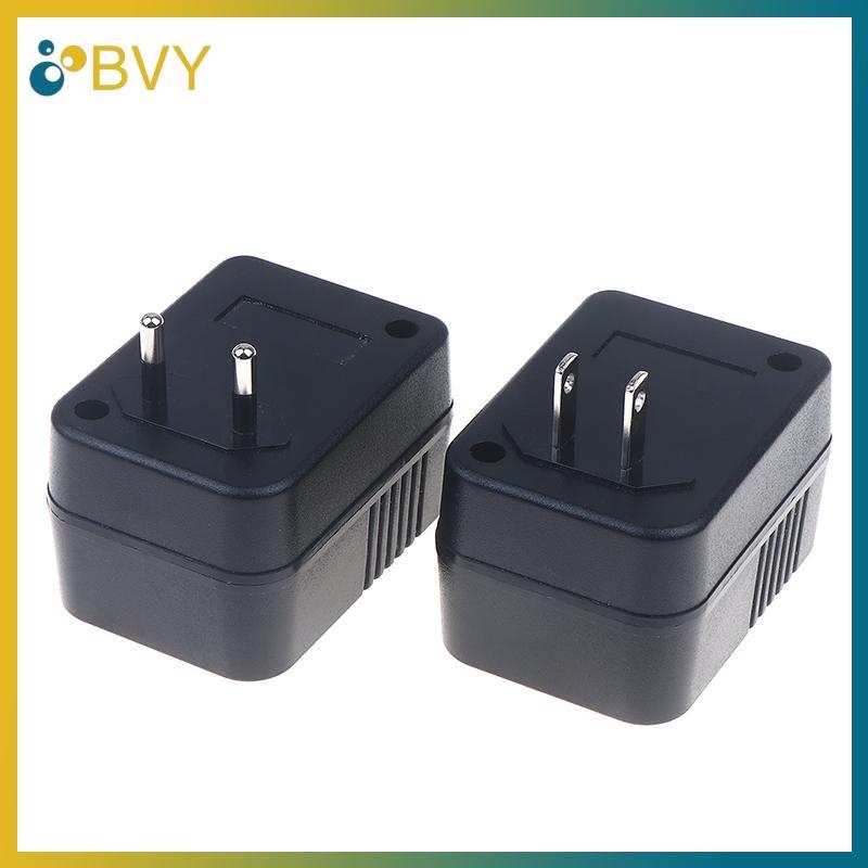 Bộ chuyển đổi du lịch biến áp bước xuống BVY EU US Plug Down AC220V sang 110V hoặc 110 sang 220V Bộ chuyển đổi điện áp 50W.