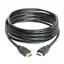 Cáp HDMI Màu đen tròn 1,5M hỗ trợ Full HD 1080