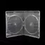 QIUWU 1 Đĩa Nhựa Đơn / Đôi / 3 / 4 Đĩa CD Game Case Cover Thiêned CD DVD Hộp Bảo Vệ Đĩa Bảo Vệ Hộp Bảo Quản.