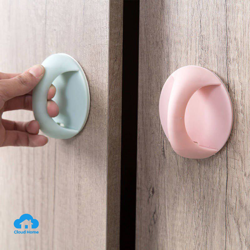 🌤️COD🌤️Tay Nắm Cửa Phòng Cửa Tủ Ngăn Kéo Tủ Loại Dán Tiện Lợi