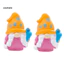 Linh hồn| Mini Gnome Figurine 2 Chiếc Mini Mùa Hè Gnome Tượng Nhỏ – Gnome Nhựa Đi Biển Cho Tiệc Hồ Bơi Ủng Hộ Trang Trí Bánh Tự Làm Vườn Cổ Tích Trang Trí Nhà Dễ Thương Cho Đông Nam