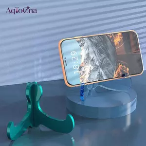 AqToCna DIY Để Bàn Trang Trí Đứng Pha Lê Nhựa Dính Khuôn Di Động Khung Ảnh Đứng Thủ Công Trang Trí Đứng Khuôn Silicon AqToCna
